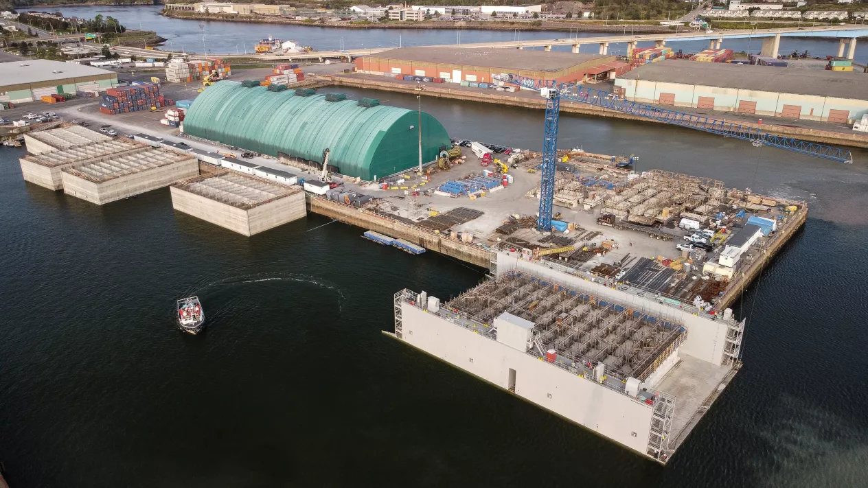 Port of Saint John Modernization | Pomerleau
