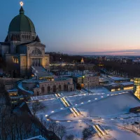 Réaménagement et modernisation de l'Oratoire Saint-Joseph de Montréal, construit par Pomerleau