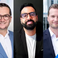 Three Pomerleau employees honored by On-Site in the Top 40 Under 40 2025: Warren Dietrich, Bahaa Hajar and Matthew Walmsley