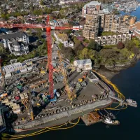 Belleville Terminal Redevelopment, a project for Marine Transportation constructed by Pomerleau