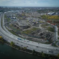 Écran d'étanchéité pointe saint charles