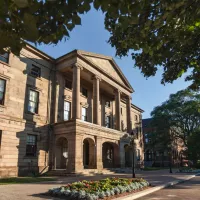 The restoration of the Province House in Charlottetoen, in PEI, a project of Pomerleau