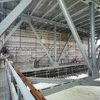 Pierre Laporte Bridge in Lévis, Quebec, an example of Pomerleau's expertise in bridge and infrastructure restoration
