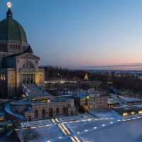 Redevelopment and modernization of Saint Joseph's Oratory in Montreal, an example of a cultural construction project built by Pomerleau
