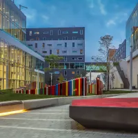 ETS (School of High Technology) D Pavilion Construction in Montreal, Quebec, an example of a construction project in education built by Pomerleau