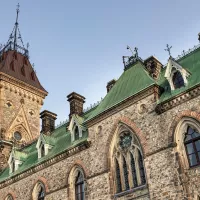Parliament Hill East Block Rehabilitation done by Pomerleau, an example of Pomerleau's expertise in renovating government buildings