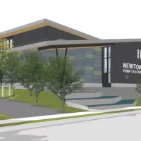 The Newton Pump Station Replacement in Surrey, British Columbia is being built by Pomerleau. A new project in water and wastewater treatment facilities.