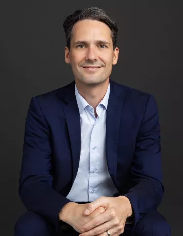 Vincent Martel smiling