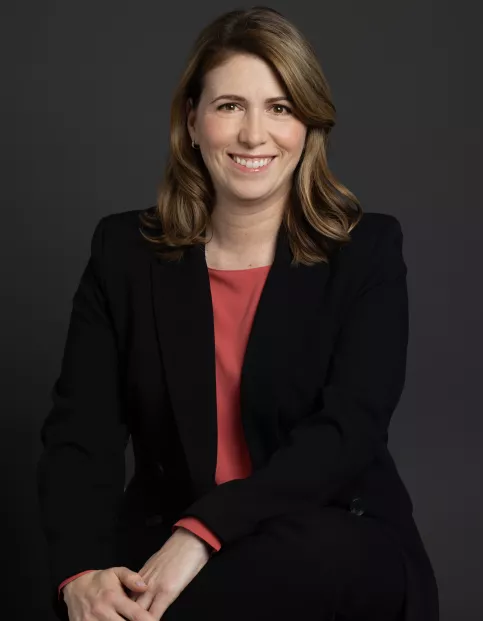 Woman smiling