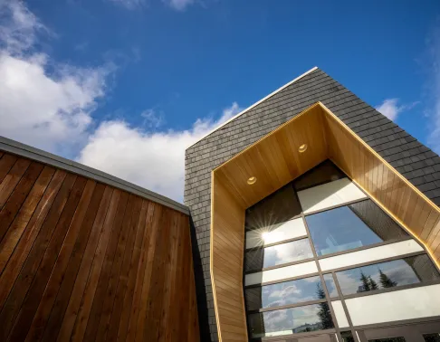 Gros Morne building