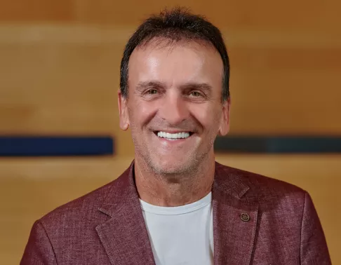 Man smiling