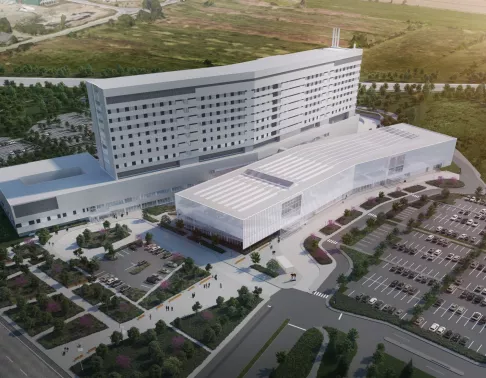 Vaudreuil-Soulanges Hospital Render