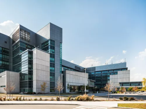 Rendering of building.