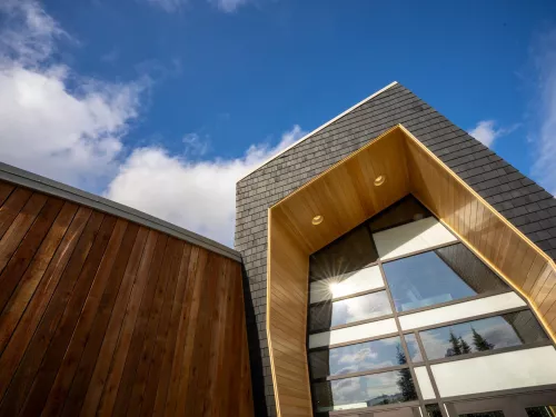 Gros Morne building