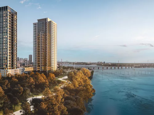 Apartment towers