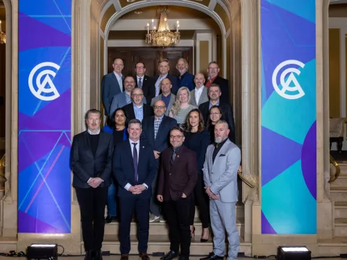 Employees and Directors of Pomerleau at the Canadian Construction Association Conference in 2025