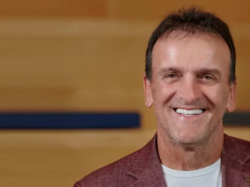 Man smiling