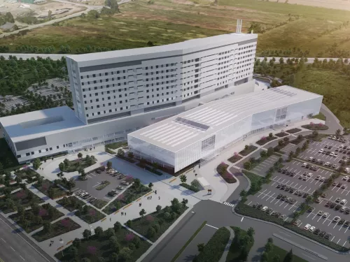 Hospital rendering