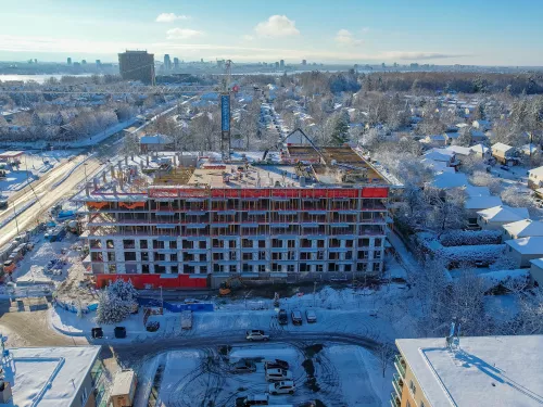 Building being construted