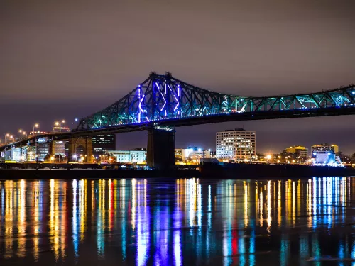 Illumination Du Pont Jacques-Cartier