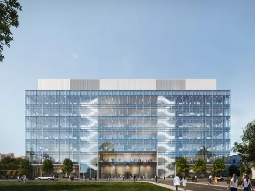 Rendering of Toronto's catalyst building, a best-in-class research and innovation space