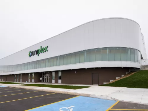 The UNIPlex Intergenerational Community Complex, in Dieppe, New-Brunswick, built by Pomerleau.