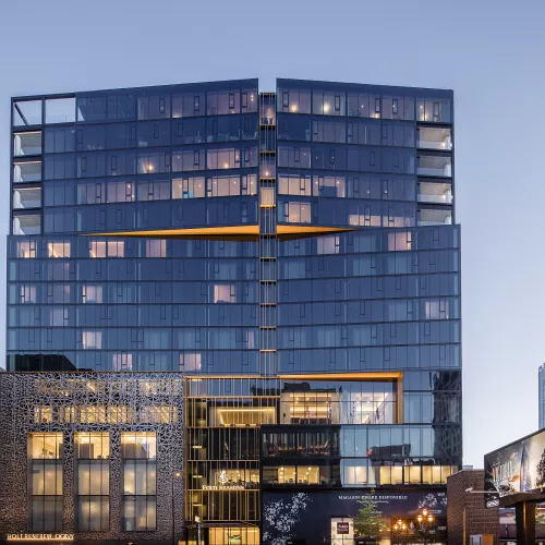 hotel building
