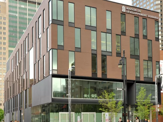 5 storey building in a city