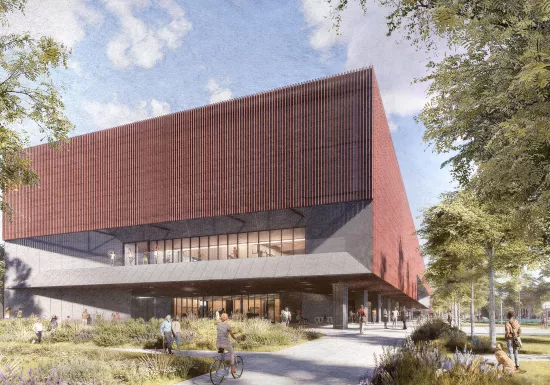 Western North York Community Recreation & Child Care Centre in Toronto constructed by Pomerleau