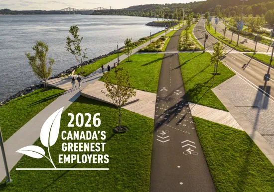 Pomerleau Named Again Among Canada’s Greenest Employers in 2026
