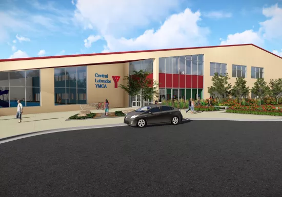 Long-Term Care Facility and driveway