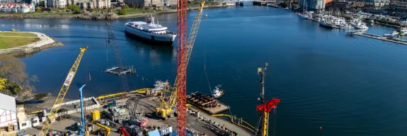 Belleville Terminal Redevelopment, a project for Marine Transportation constructed by Pomerleau