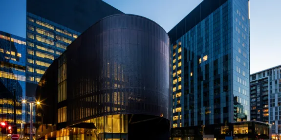 The new CHUM hospital in Montreal built by Pomerleau - Le nouvel hôpital CHUM à Montréal, construit par Pomerleau
