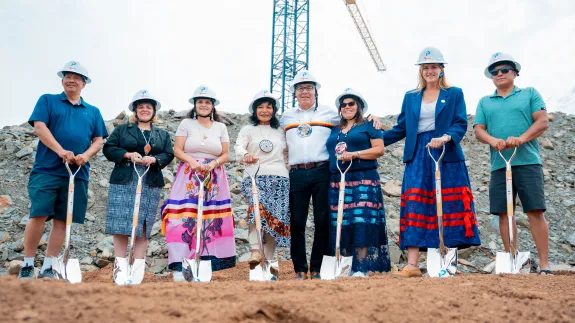 Inauguration of the New Wije'winen Centre, Halifax, Nova Scotia built by Pomerleau