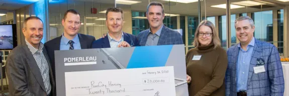 Opening of state-of-the-art offices of Pomerleau in downtown Vancouver in 2020.