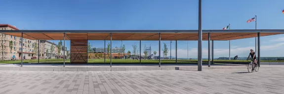 Renovation of the Place des Canotiers in Quebec, an example of Pomerleau's expertise in the urban construction sector