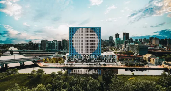 The Haleco projet, an example of a residential construction project built by Pomerleau.