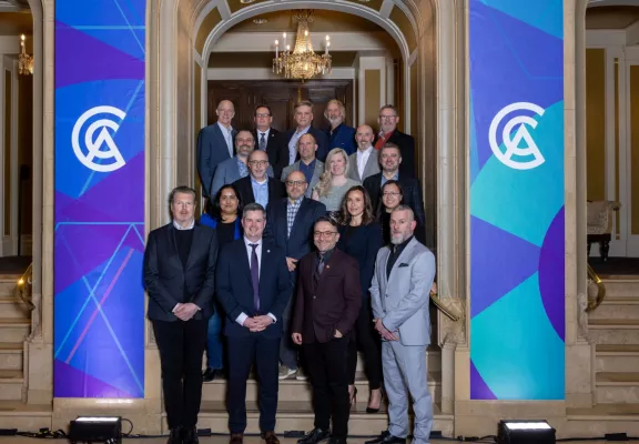 Employees and Directors of Pomerleau at the Canadian Construction Association Conference in 2025