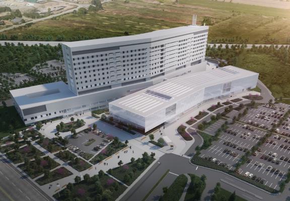 Hospital rendering