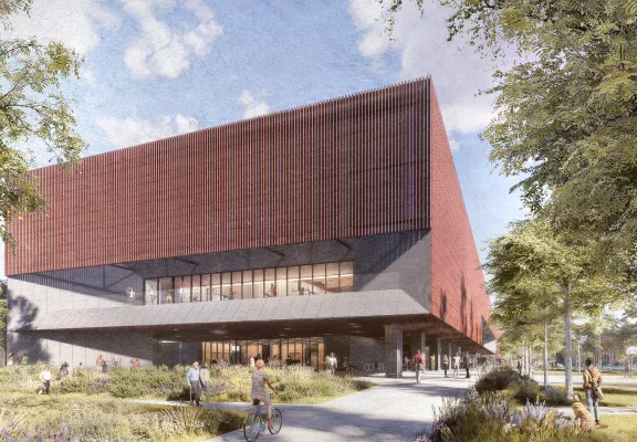 Centre communautaire, de loisirs et de la petite enfance de Western North York à Toronto construit par Pomerleau
