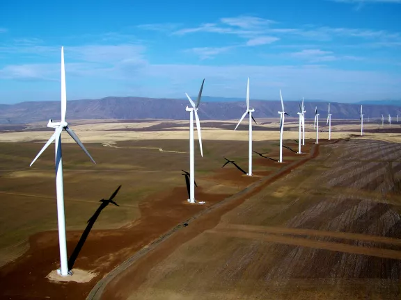 wind turbines