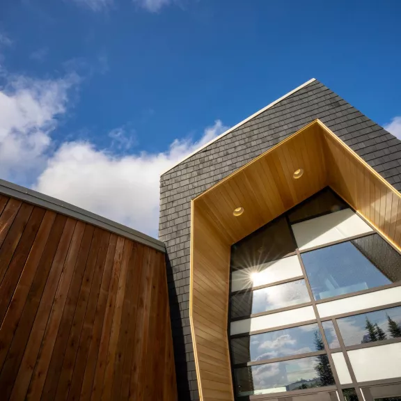 Gros Morne building