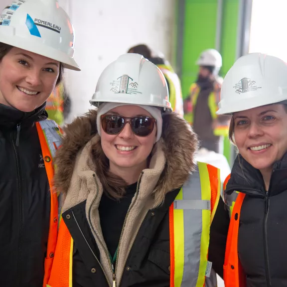 Pomerleau team at BBQ