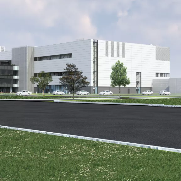Construction of a new pharmaceutical industrial center in Montreal, Canada by Pomerleau.