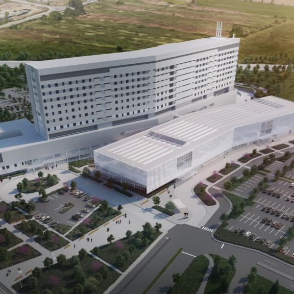 Hospital rendering