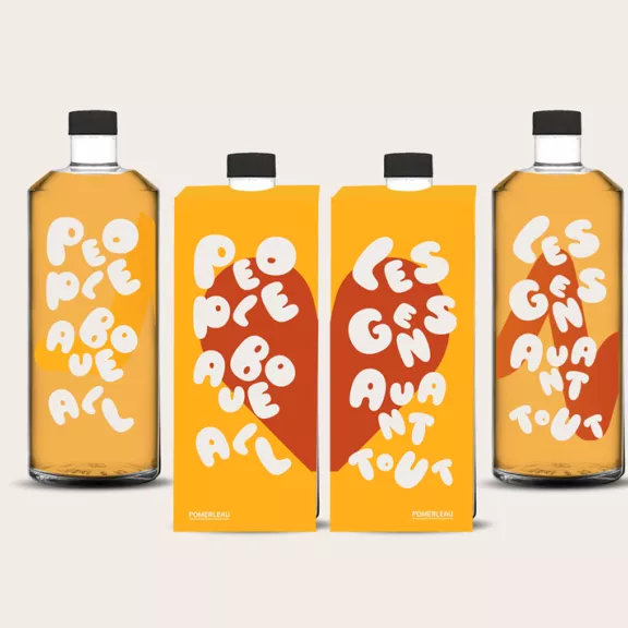 Maple syrup bottles