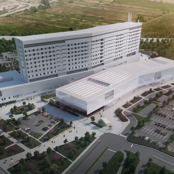 Vaudreuil-Soulanges Hospital Render