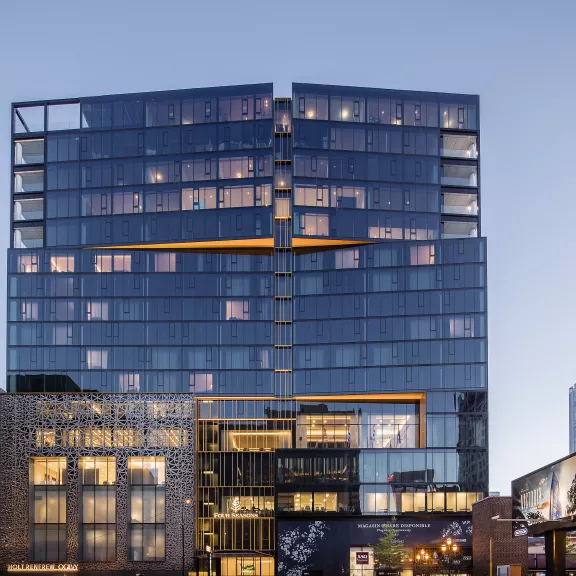 hotel building
