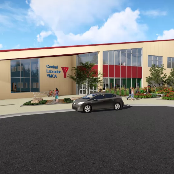 Long-Term Care Facility and driveway