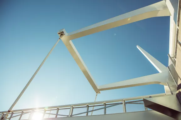 bridge and blue sky